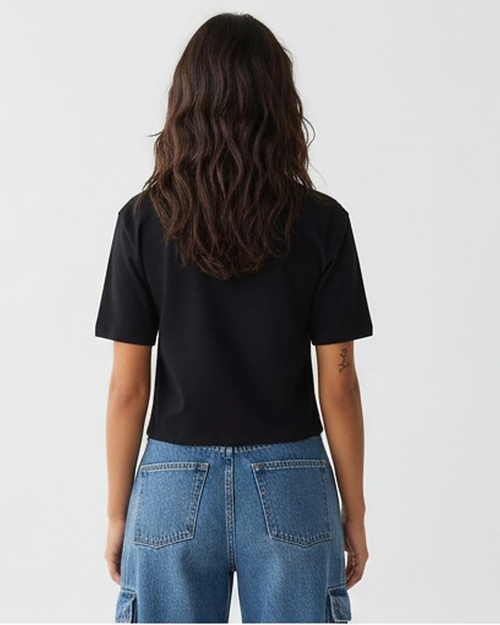 Wild & Free Eagle Graphic Black Short Sleeve T-Shirt - R216405 - Image 2