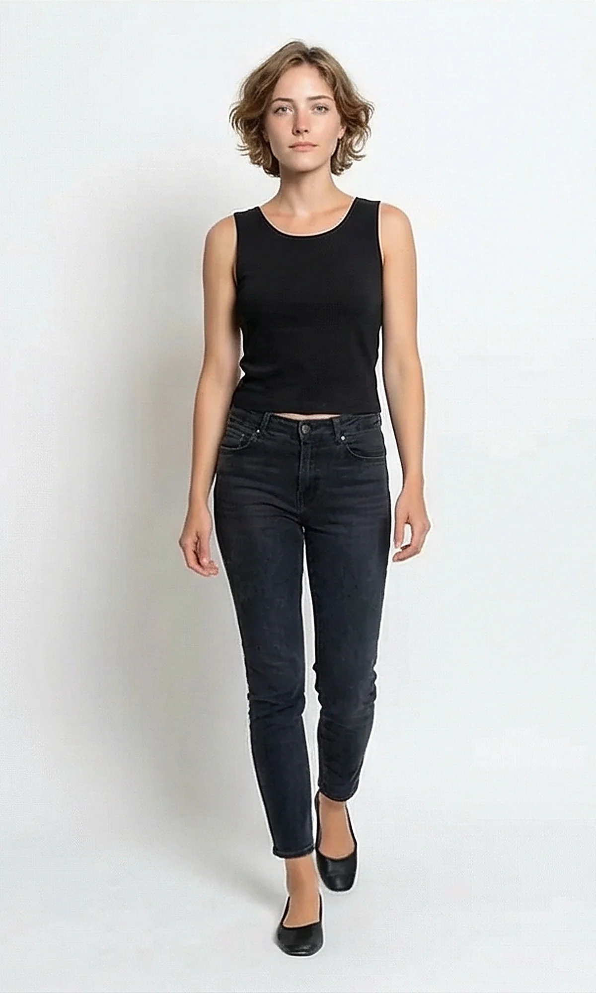 Essential Midnight Black Scoop Neck Sleeveless Body - R215850 - Image 4