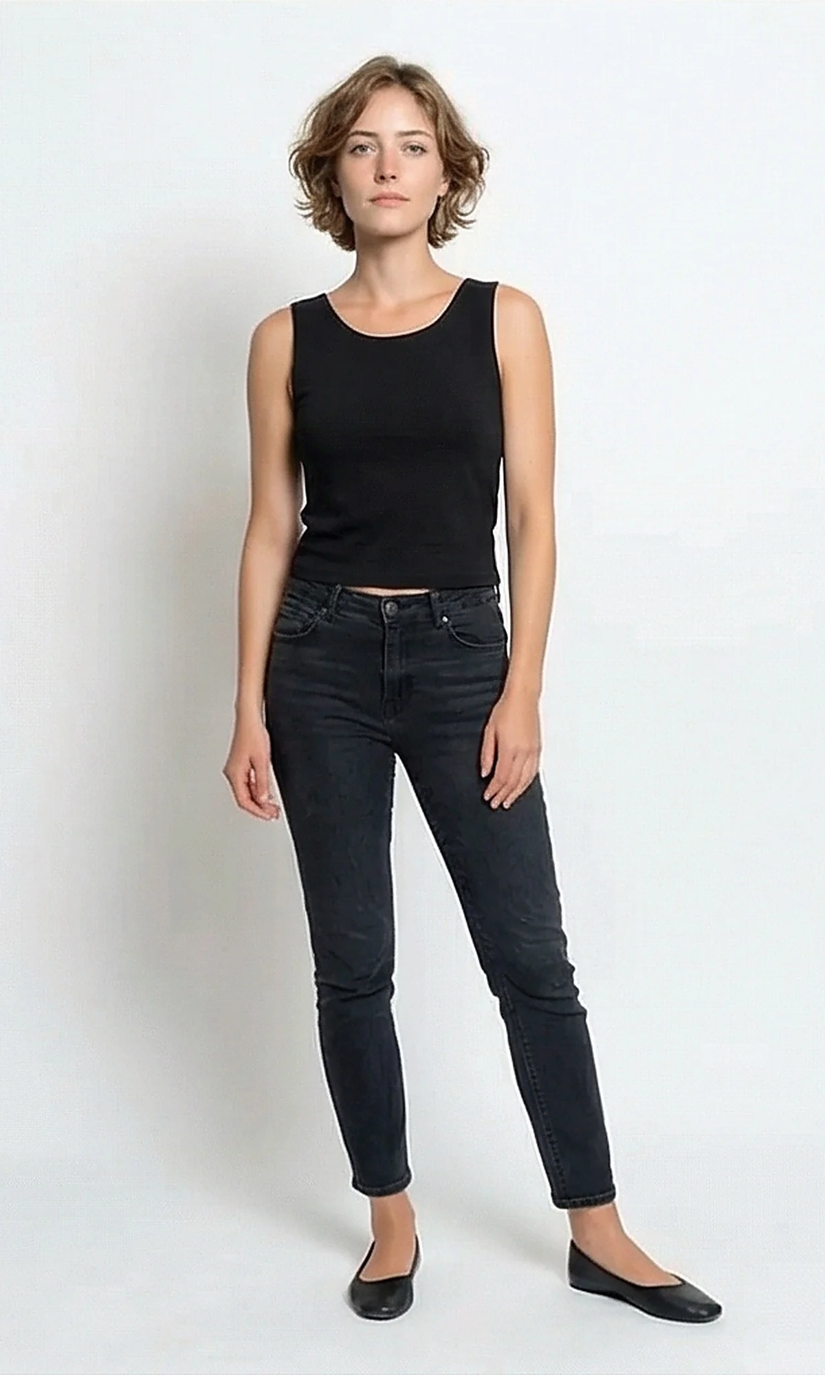 Essential Midnight Black Scoop Neck Sleeveless Body - R215850 - Image 5