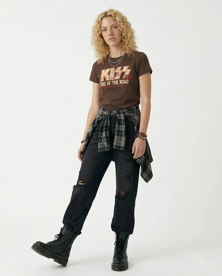 Ravin x KISS: End Of The Road World Tour Graphic Tee - R216400 - Image 4