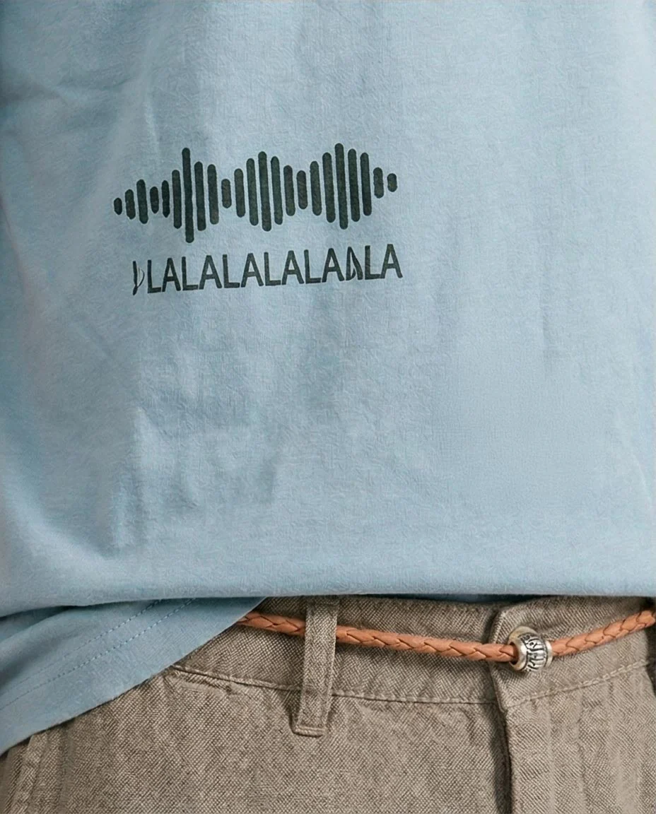 Ravin x Myke Towers "La Vida Es Una" Album Graphic Tee - Aqua - O203102 - Image 3
